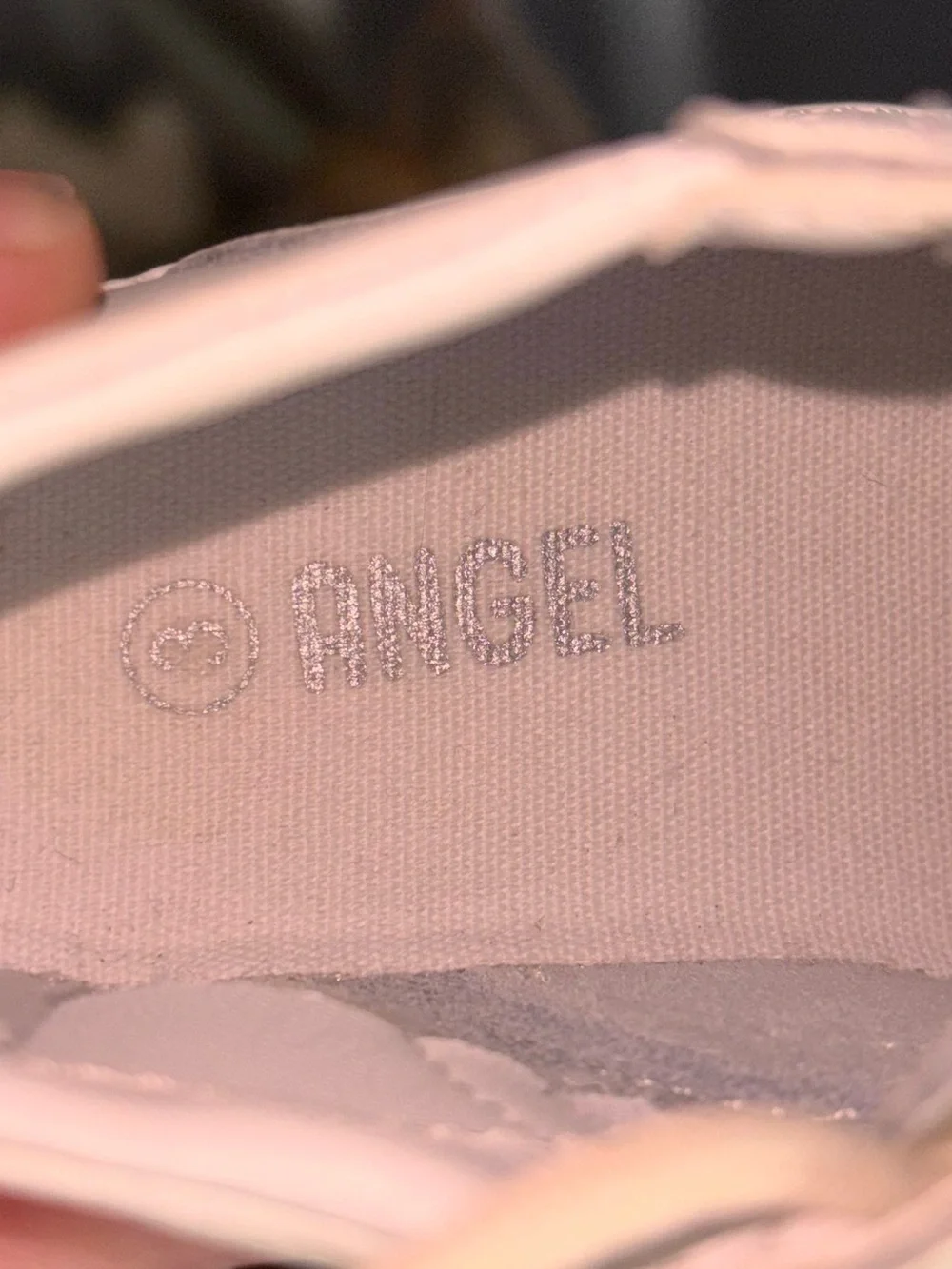 Angel toddler boy, size 3 white lace, walking shoes, soft crib